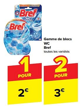 Promoties Gamme de blocs wc bref - Bref - Geldig van 15/05/2024 tot 28/05/2024 bij Carrefour