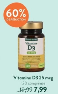 Promoties Vitamine d3 - Huismerk - Holland & Barrett - Geldig van 12/05/2024 tot 09/06/2024 bij Holland & Barret