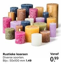 Rustieke kaarsen-Huismerk - Xenos