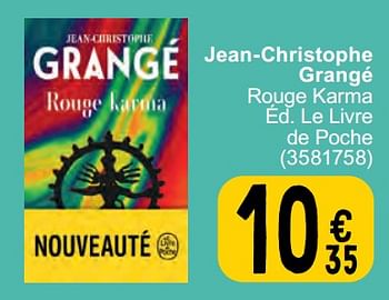 Promotions Jean-christophe grangé - Produit maison - Cora - Valide de 14/05/2024 à 27/05/2024 chez Cora