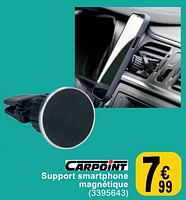 Promotions Support smartphone magnétique - Carpoint - Valide de 14/05/2024 à 27/05/2024 chez Cora