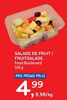 Promotions Salade de fruit - Food Boulevard - Valide de 08/05/2024 à 21/05/2024 chez Alvo