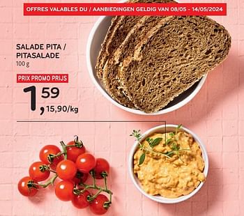Promoties Salade pita - Huismerk - Alvo - Geldig van 08/05/2024 tot 14/05/2024 bij Alvo