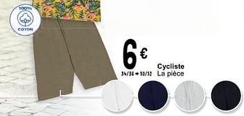 Promotions Cycliste - Produit maison - Cora - Valide de 14/05/2024 à 27/05/2024 chez Cora