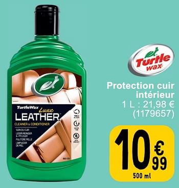 Promotions Protection cuir intérieur - Turtle wax - Valide de 14/05/2024 à 27/05/2024 chez Cora