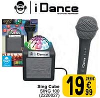 Promotions Sing cube sing 100 - I Dance - Valide de 14/05/2024 à 27/05/2024 chez Cora