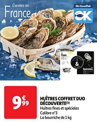 Huîtres coffret duo découverte-Huismerk - Auchan