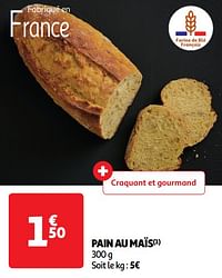 Pain au maïs-Huismerk - Auchan