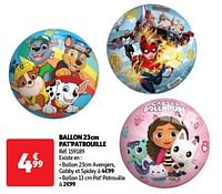 Ballon pat`patrouille-Huismerk - Auchan