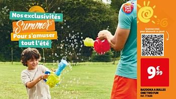 Promoties Bazooka a bulles one two fun - One two fun - Geldig van 14/05/2024 tot 15/07/2024 bij Auchan