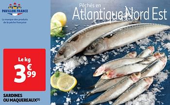 Promoties Sardines ou maquereaux - Huismerk - Auchan - Geldig van 14/05/2024 tot 19/05/2024 bij Auchan