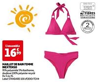 Promoties Maillot de bain femme inextenso - Inextenso - Geldig van 14/05/2024 tot 15/07/2024 bij Auchan