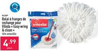 Promotions Balai à franges de rechange pour vileda easy wring + clean - Vileda - Valide de 20/05/2024 à 26/05/2024 chez Aldi
