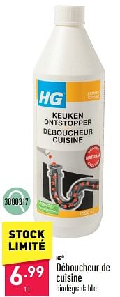 Promotions Déboucheur de cuisine - HG - Valide de 20/05/2024 à 26/05/2024 chez Aldi