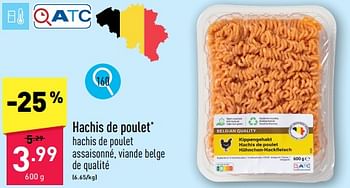 Promotions Hachis de poulet - Produit maison - Aldi - Valide de 20/05/2024 à 26/05/2024 chez Aldi