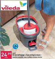 Promotions Kit de nettoyage easy wring + clean - Vileda - Valide de 20/05/2024 à 26/05/2024 chez Aldi
