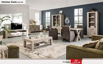 Promoties Tv-meubel - Huismerk - Woonsquare - Geldig van 13/05/2024 tot 18/05/2024 bij Woonsquare