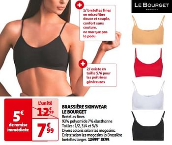 Promoties Brassière skinwear le bourget - Le Bourget - Geldig van 14/05/2024 tot 21/05/2024 bij Auchan