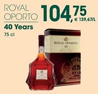 Royal oporto 40 years-Royal Oporto