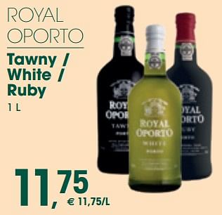 Promoties Royal oporto tawny white ruby - Royal Oporto - Geldig van 10/05/2024 tot 19/05/2024 bij Prik & Tik