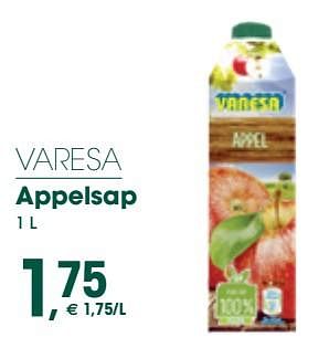 Promoties Varesa appelsap - Varesa - Geldig van 10/05/2024 tot 19/05/2024 bij Prik & Tik