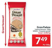 Promoties Grana padano latteria soresina - Grana Padano - Geldig van 14/05/2024 tot 20/05/2024 bij Intermarche