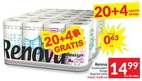Promoties Renova keukenpapier - Renova - Geldig van 14/05/2024 tot 20/05/2024 bij Intermarche