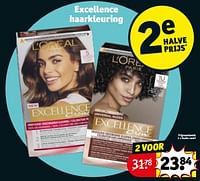 Promotions Excellence haarkleuring nudes zwart - L'Oreal Paris - Valide de 14/05/2024 à 26/05/2024 chez Kruidvat