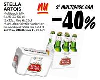 Promoties Stella artois multipack blik - Stella Artois - Geldig van 15/05/2024 tot 21/05/2024 bij Jumbo