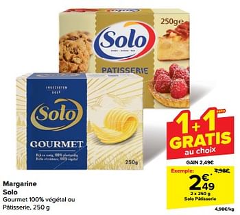 Promotions Solo pâtisserie - Solo - Valide de 15/05/2024 à 27/05/2024 chez Carrefour