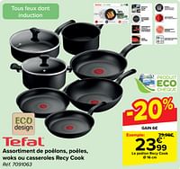 Promotions Le poêlon recy cook - Tefal - Valide de 15/05/2024 à 27/05/2024 chez Carrefour