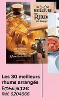 Promotions Les 30 meilleurs rhums arrangés - Produit maison - Carrefour  - Valide de 15/05/2024 à 27/05/2024 chez Carrefour