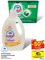 Promotions Lessive liquide au savon de marseille delicate - Produit maison - Carrefour  - Valide de 15/05/2024 à 27/05/2024 chez Carrefour