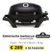 Promoties Elektrische barbecue napoleon travelq pro285 - Napoleon - Geldig van 09/05/2024 tot 20/05/2024 bij Molecule