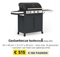 Gasbarbecue barbecook stella 3201-Barbecook