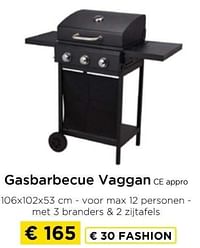 Gasbarbecue vaggan ce appro-Vaggan