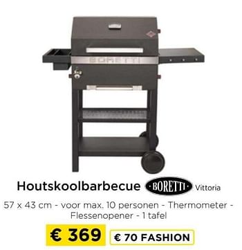 Promoties Houtskoolbarbecue boretti vittoria - Boretti - Geldig van 09/05/2024 tot 20/05/2024 bij Molecule