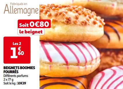 Beignets boomies fourrés-Huismerk - Auchan