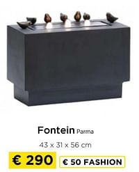 Fontein parma-Huismerk - Molecule