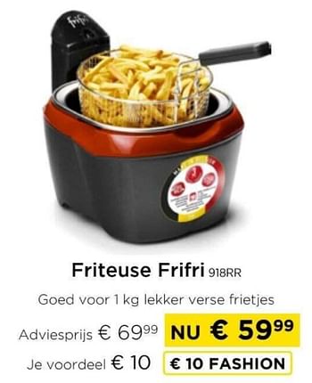 Promoties Friteuse frifri 918rr - FriFri - Geldig van 09/05/2024 tot 20/05/2024 bij Molecule