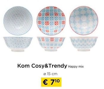 Promoties Kom cosy+trendy happy mix - Cosy & Trendy - Geldig van 09/05/2024 tot 20/05/2024 bij Molecule
