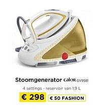 Stoomgenerator calor gv9581-Calor