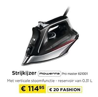 Strijkijzer rowenta pro master 8210d1-Rowenta