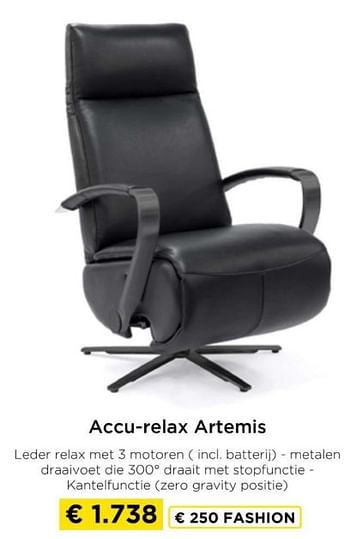 Promoties Accu relax artemis - Huismerk - Molecule - Geldig van 09/05/2024 tot 20/05/2024 bij Molecule