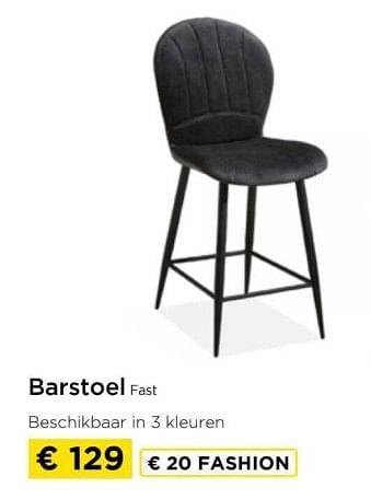 Promoties Barstoel fast - Huismerk - Molecule - Geldig van 09/05/2024 tot 20/05/2024 bij Molecule