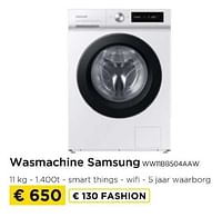 Wasmachine samsung ww11bb504aaw-Samsung