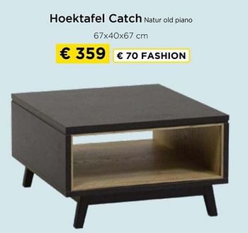 Promoties Hoektafel catch natur old piano - Huismerk - Molecule - Geldig van 09/05/2024 tot 20/05/2024 bij Molecule