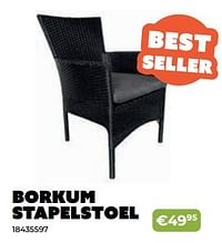 Borkum stapelstoel-Huismerk - Europoint