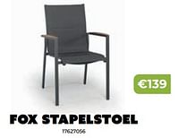 Promoties Fox stapelstoel 17627056 - Huismerk - Europoint - Geldig van 20/05/2024 tot 30/06/2024 bij Europoint