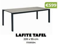 Promoties Lafite tafel - Huismerk - Europoint - Geldig van 20/05/2024 tot 30/06/2024 bij Europoint